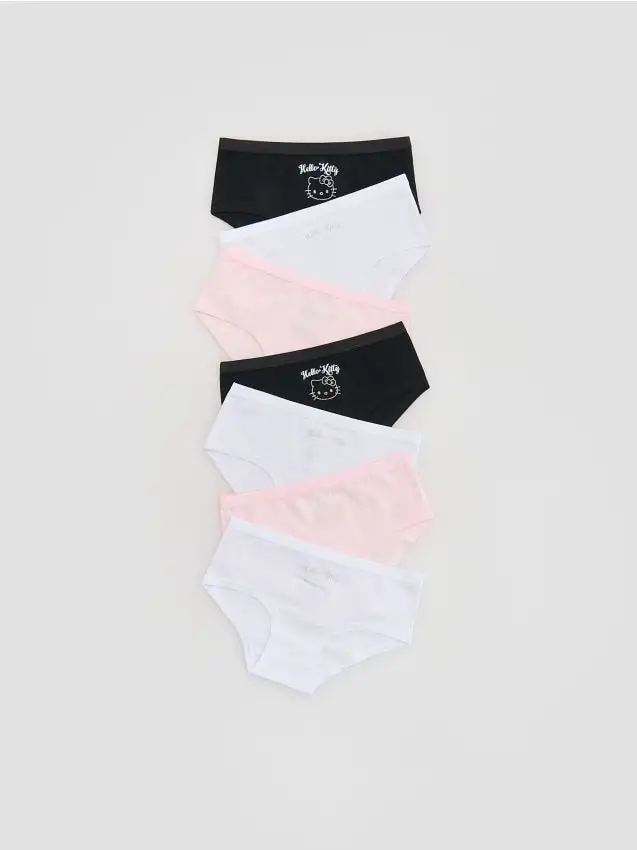 Slip Hello Kitty 7 pack Colore multicolore