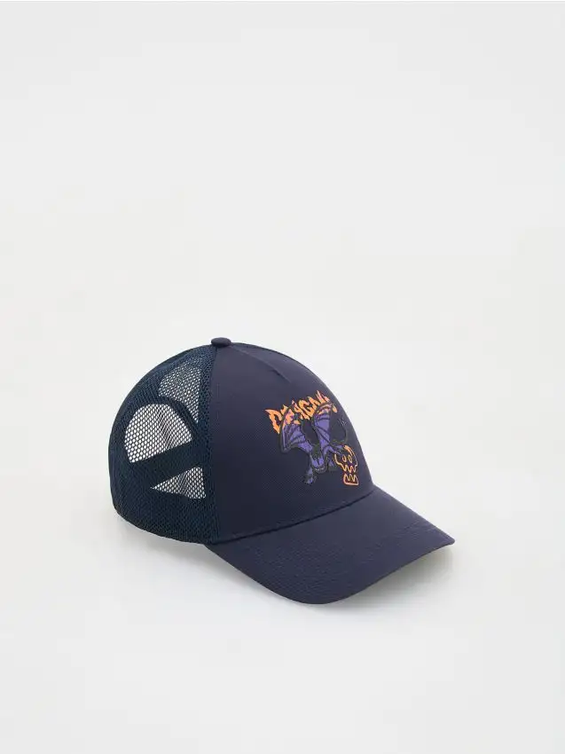 Cappellino How to Train Your Dragon Colore blu scuro