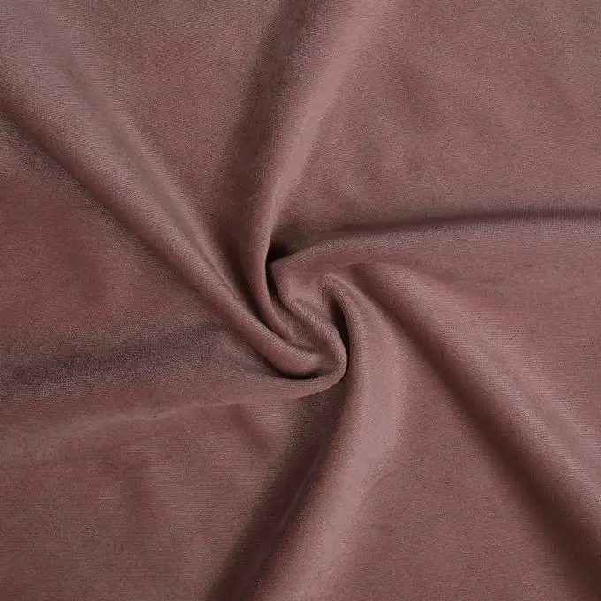 Tessuto velluto spesso rosa