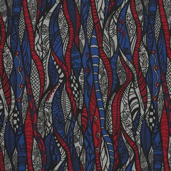 Tessuto jacquard vegetale