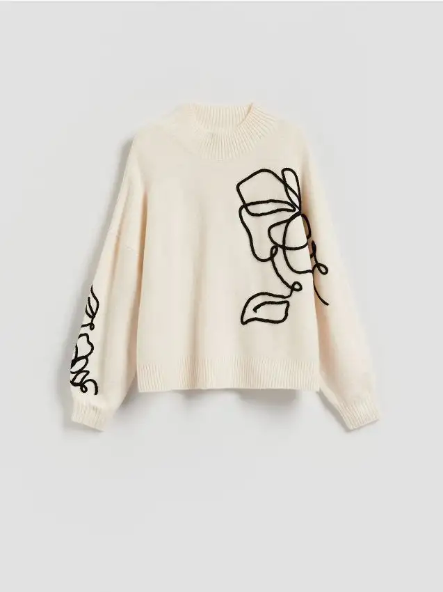 Maglione oversize Colore nude