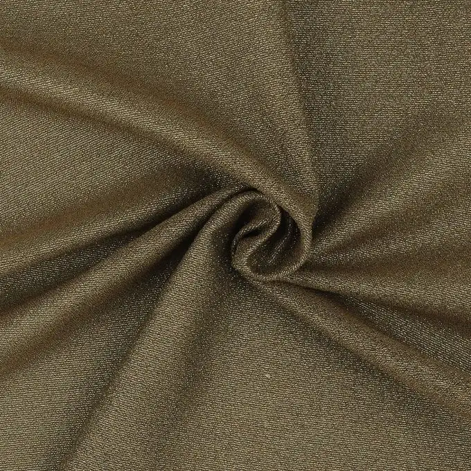 Tessuto velato dorato