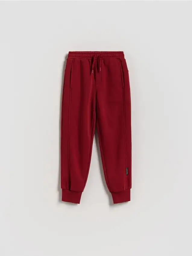 Jogger in maglia Colore rosso
