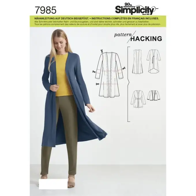 Modello gilet - semplicità n7985