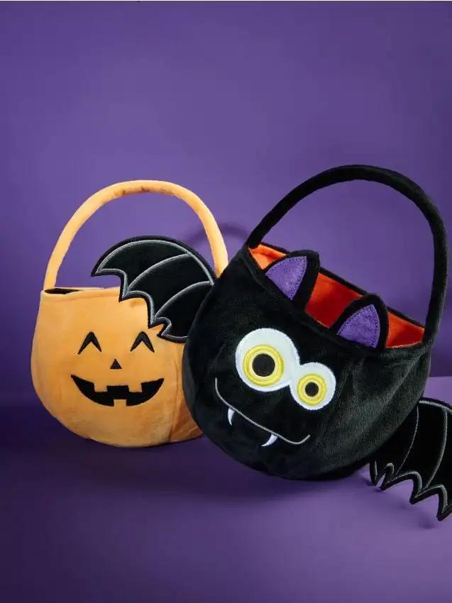 Cestino per Halloween Colore arancione