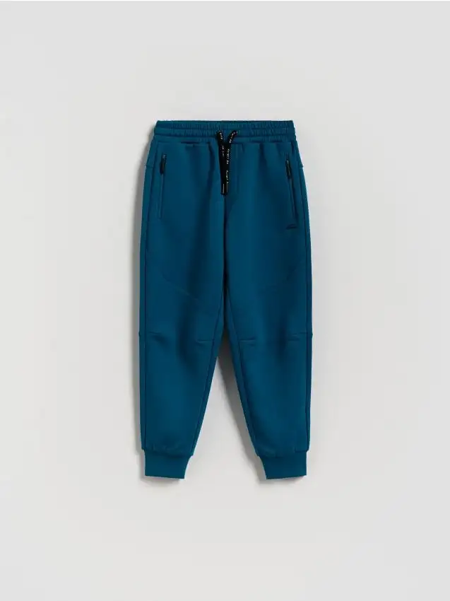 Pantaloni in jersey Colore turchese chiaro