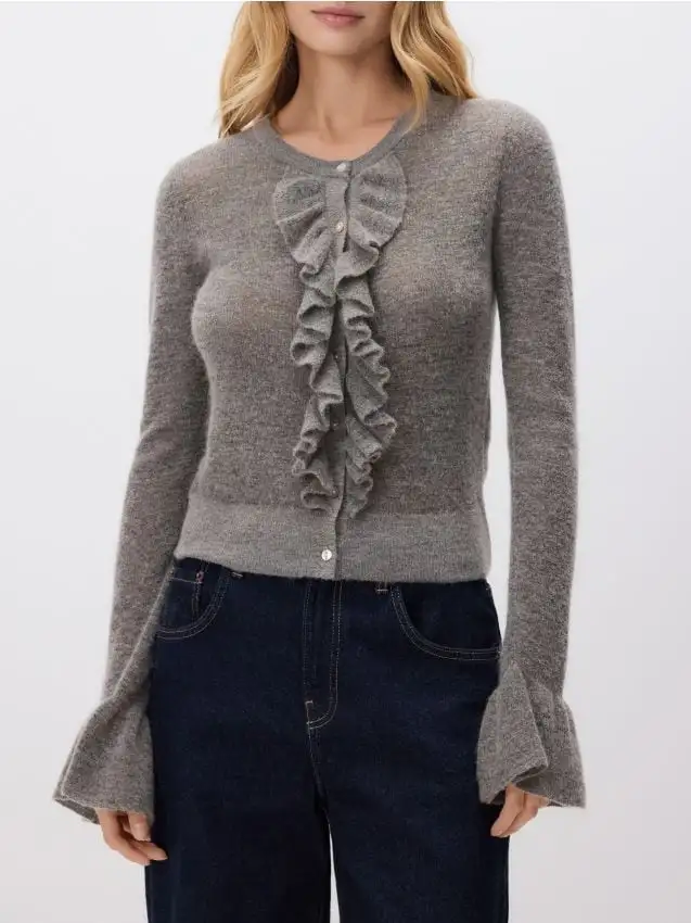 LADIES` SWEATER Colore marrone polveroso