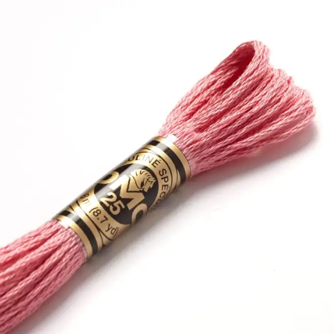 Filo mouliné da ricamo - Tonalità rosa-viola - COL 962