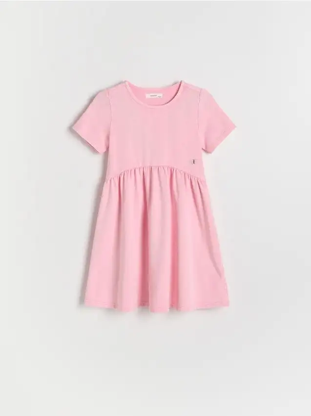 Abito con effetto slavato Colore rosa pastello