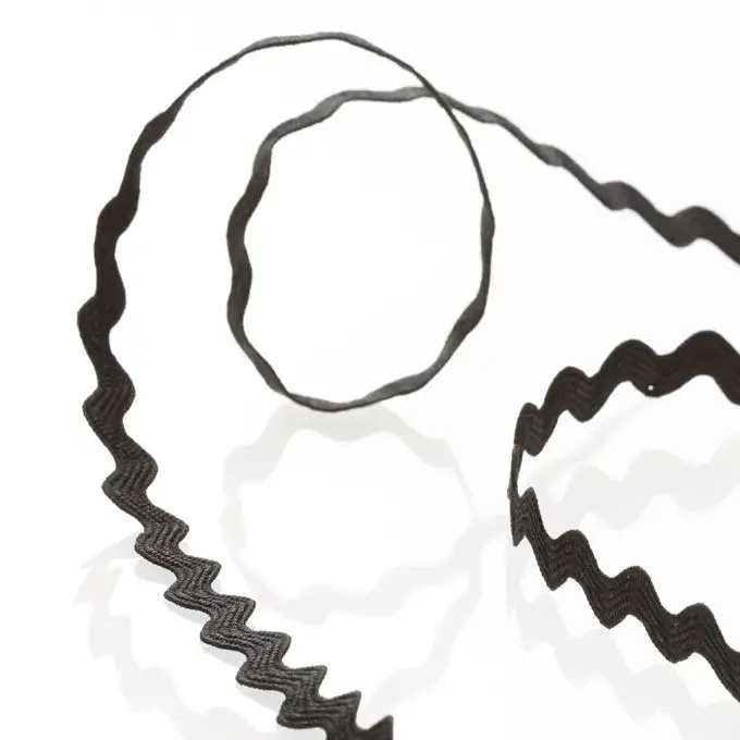 Serpentina - nero 8 mm