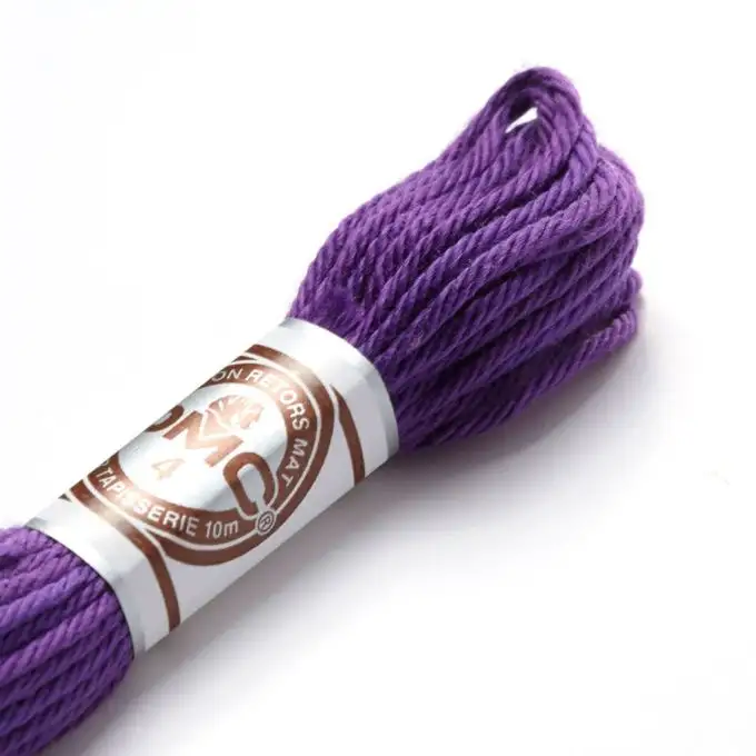 Filo da ricamo ritorto opaco rosa a viola - COL 2227