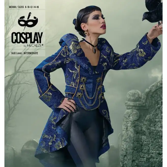 Modello cosplay giacca