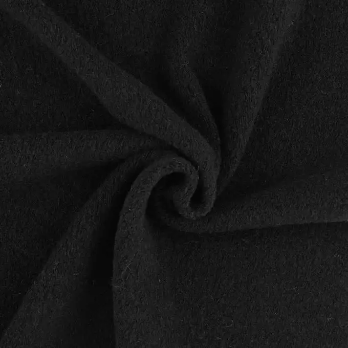 Tessuto lana cotta nero