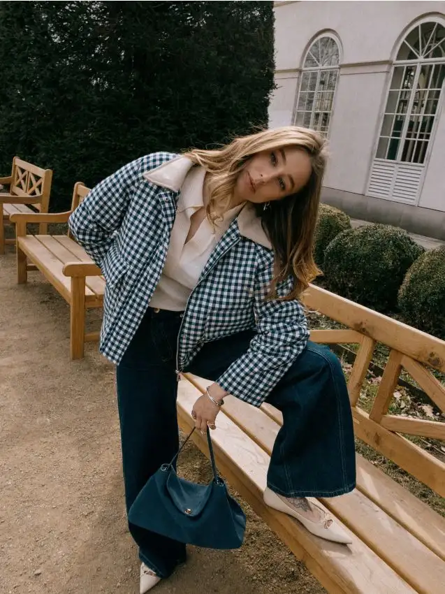 Ballerine in pelle con fiocco Colore panna