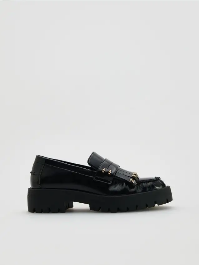LADIES` LOAFER SHOES Colore nero