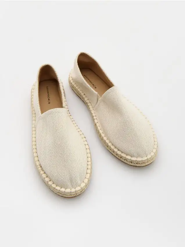 Espadrillas in tela Colore beige