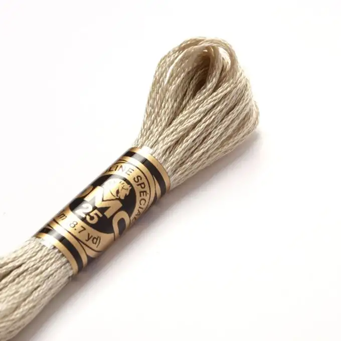 Filo mouliné da ricamo tonalità verdi COL 644