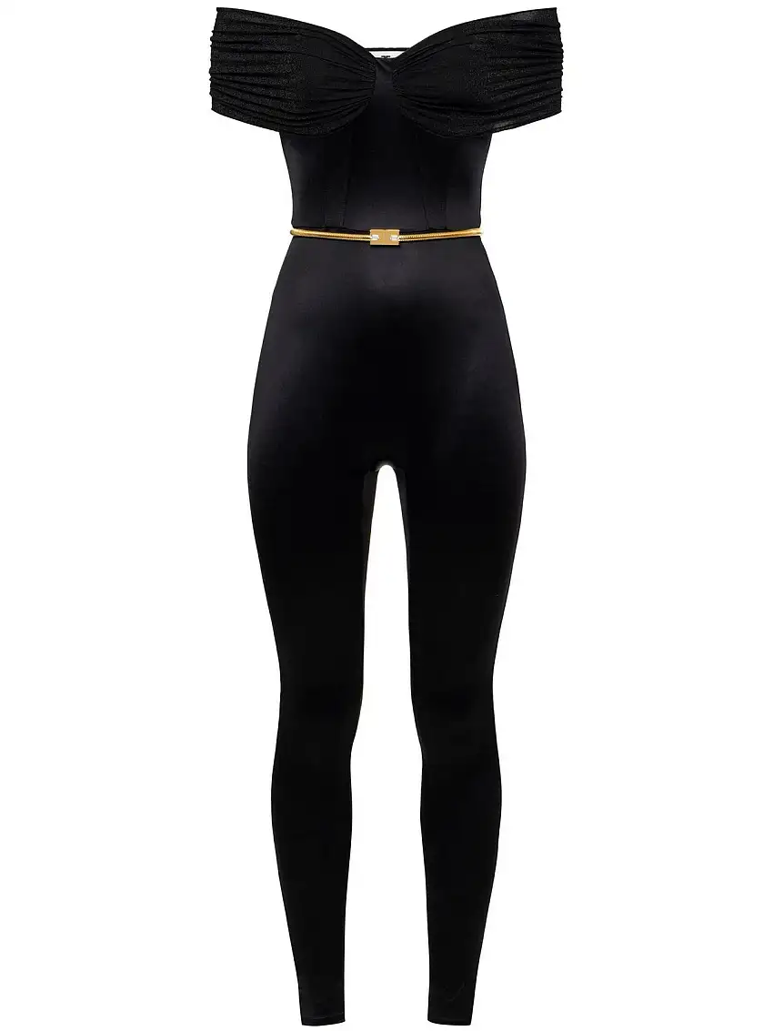 ELISABETTA FRANCHI Women's Tracksuit TU01847E2 110 Black