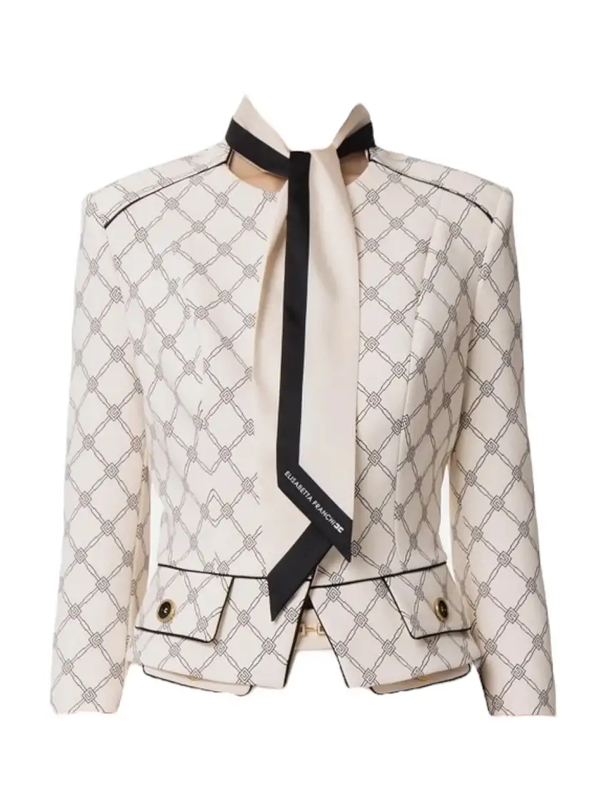 ELISABETTA FRANCHI Women's Jacket GIS5151E2-E84 Beige