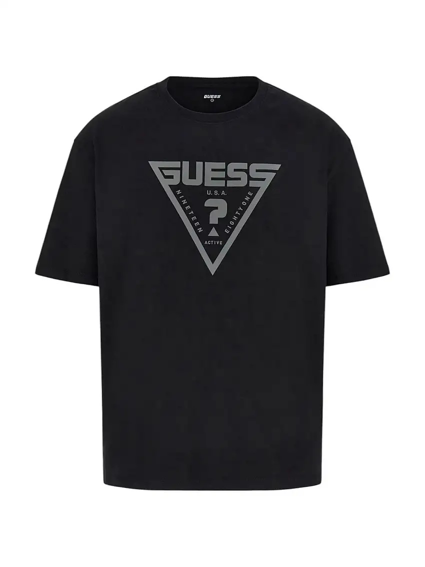 GUESS SPORT Men's T-shirt AZHA CN OVER T-SHIRT Z4BI02 I3Z14 JBLK Black