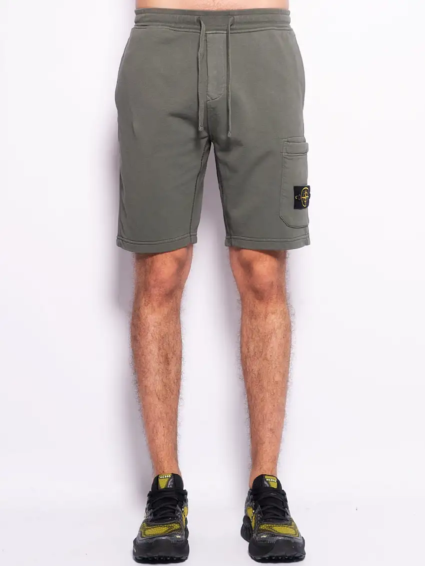 Bermuda in Felpa Muschio