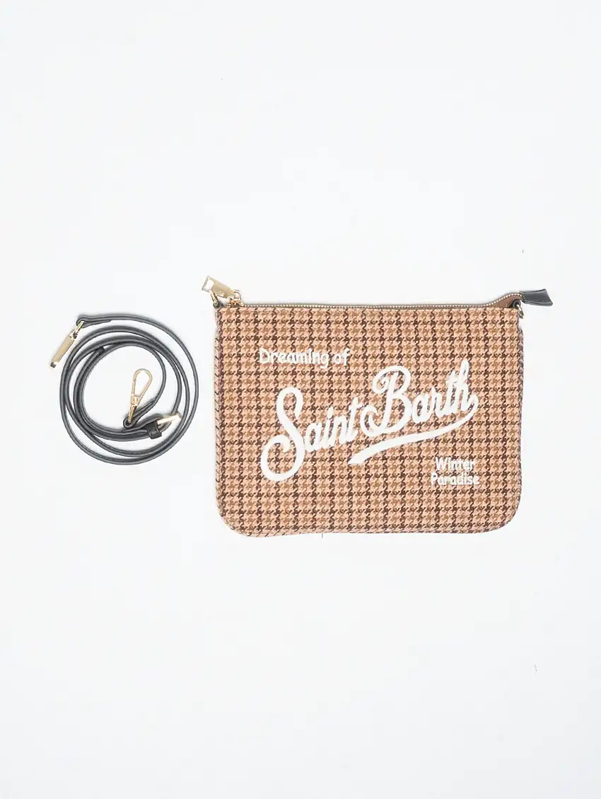 Borsa in tessuto modello Parisienne Beige