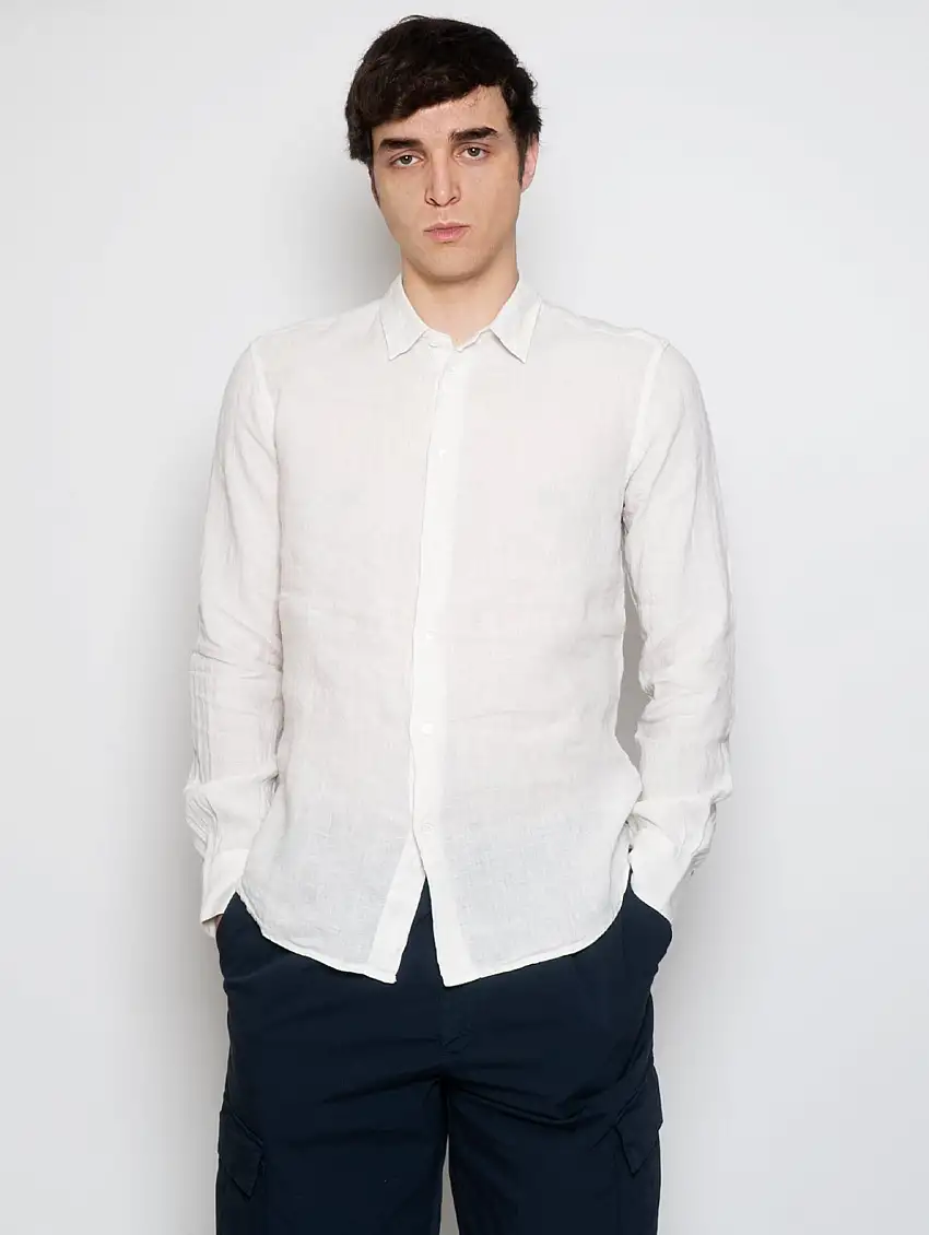 Camicia in Lino Carta