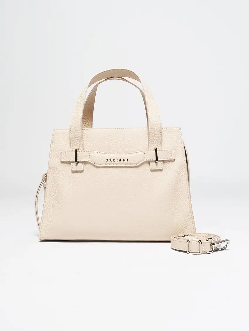 Borsa a Mano Posh Avorio