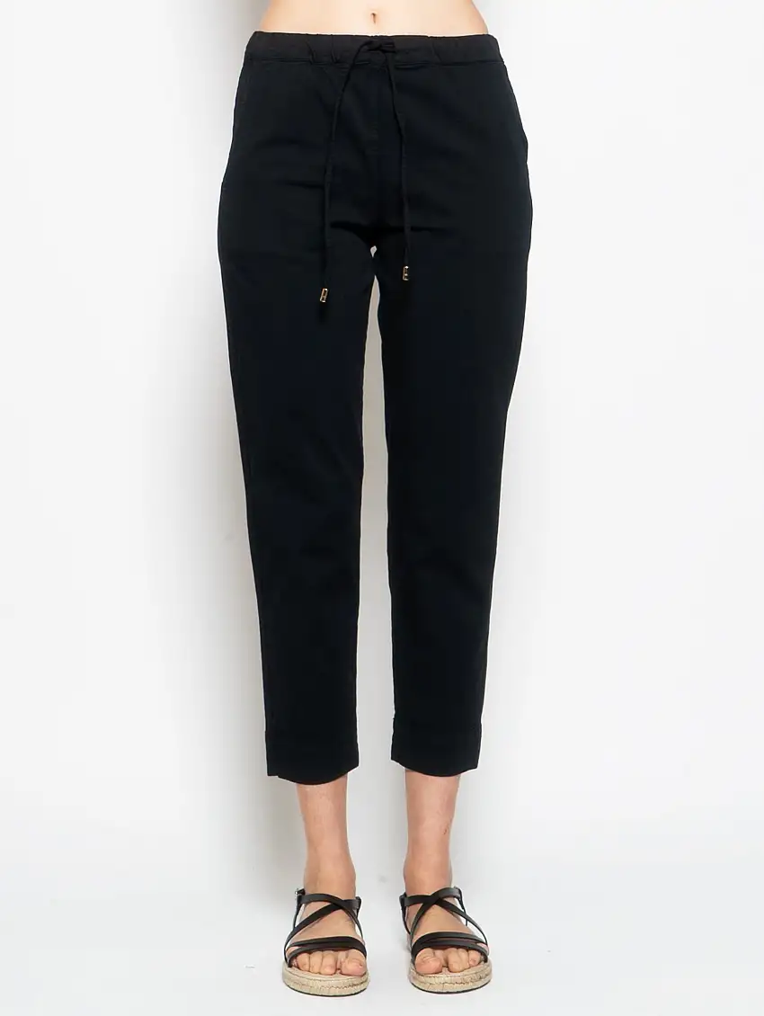 Pantalone Jogging con Coulisse Nero