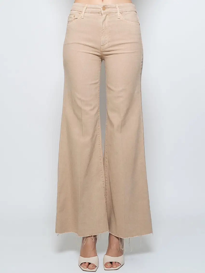 Denim Vita Alta kaki