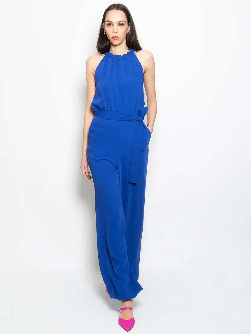 Tuta con Scollo all'Americana Bluette