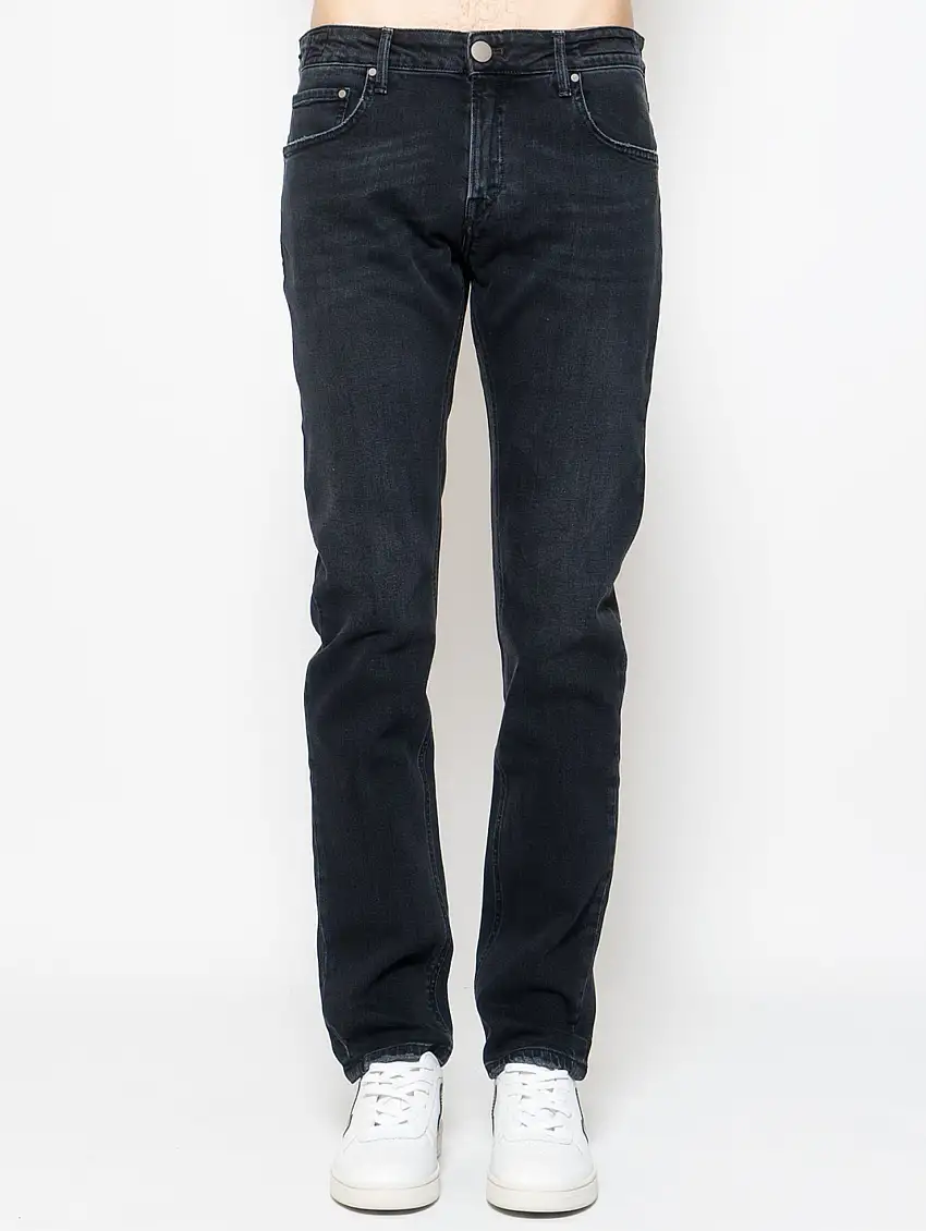 Jeans Regular Elasticizzato Ravello Antracite