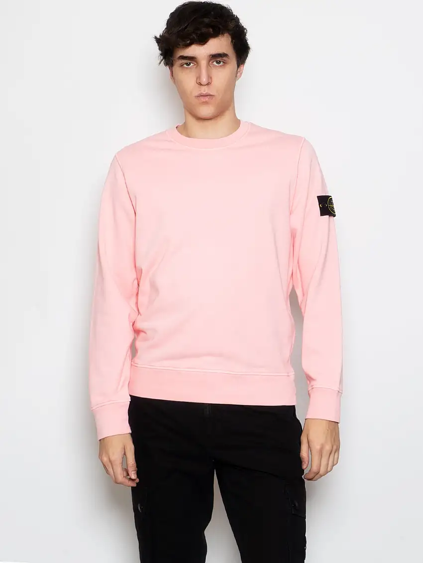 Felpa Girocollo Rosa