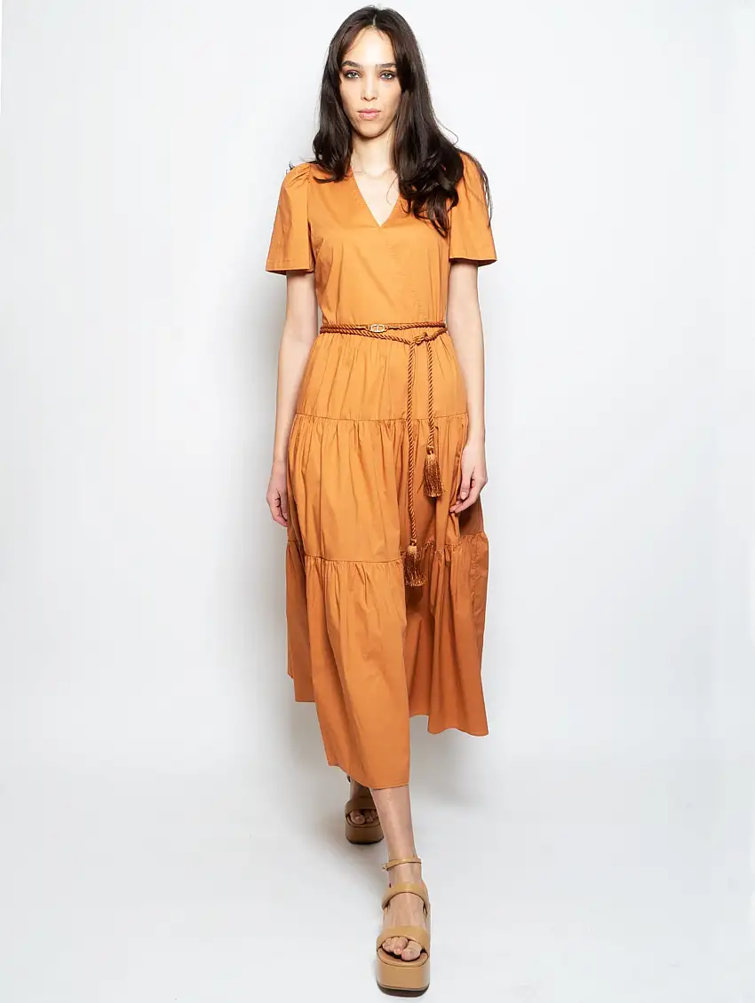 Abito con Gonna a Balze Hazel