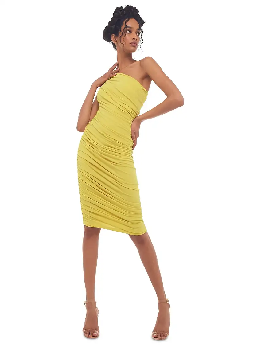 Abito Monospalla Giallo