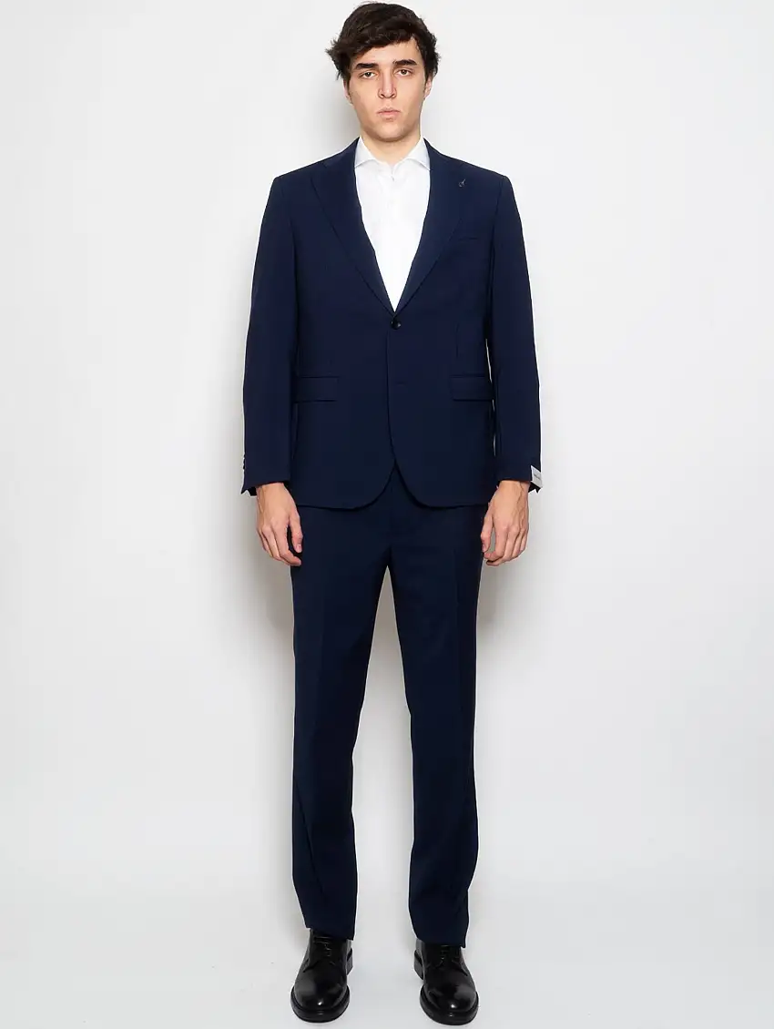 Completo in Fresco Lana Archivio Blu