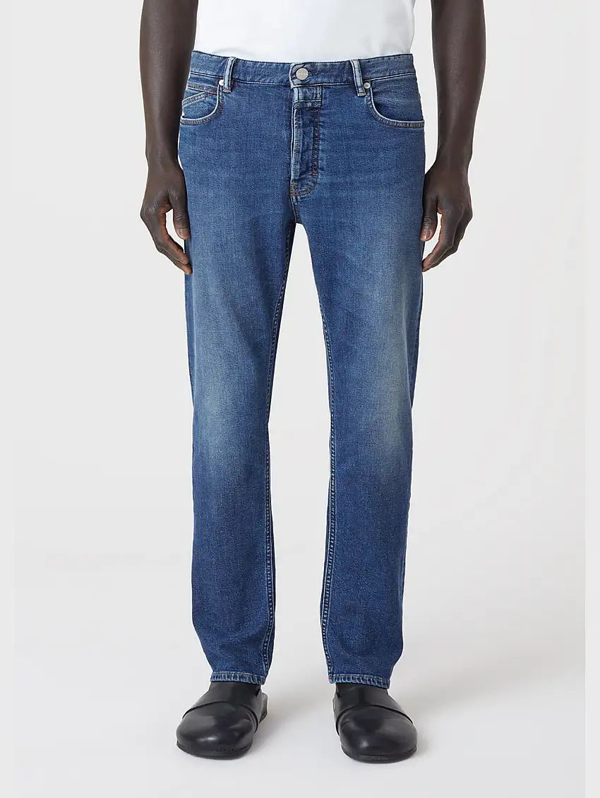 Jeans Slim Oakland Blu Medio