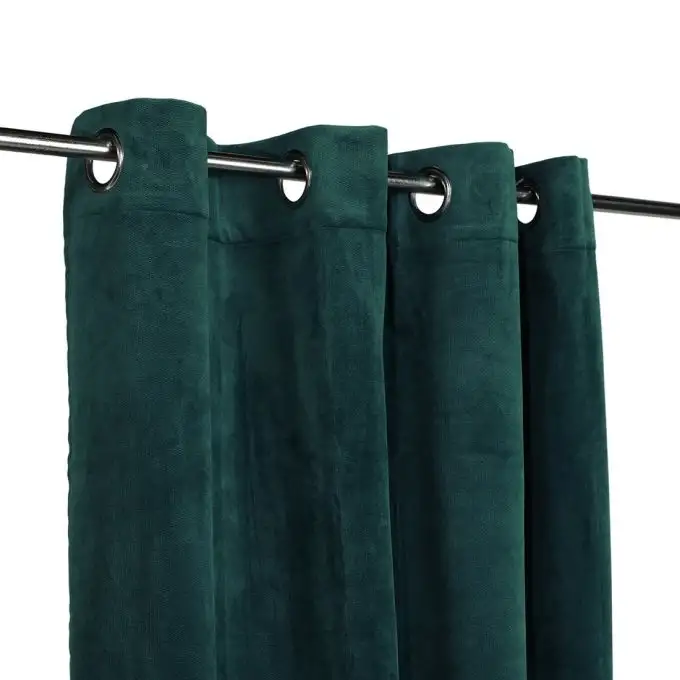 Tenda velluto Decker blu petrolio