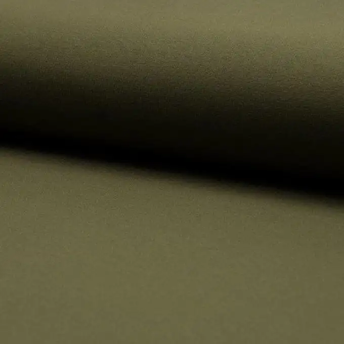 Tessuto jersey Milano verde kaki