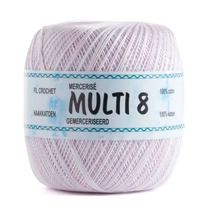 Gomitolo 100 gr cotone da uncinetto bayadere col.3