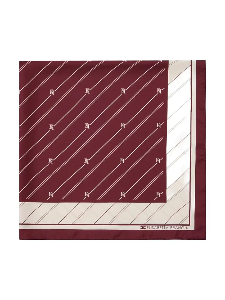 ELISABETTA FRANCHI Women's Scarf FO01L46E2 CI8 Red