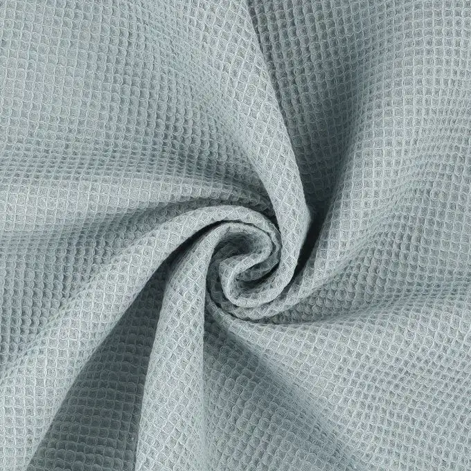 Tessuto nido d'ape Mistral blu celadon