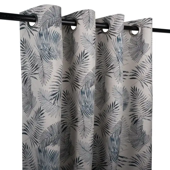 Tenda jacquard joao grigio blu 140x250cm