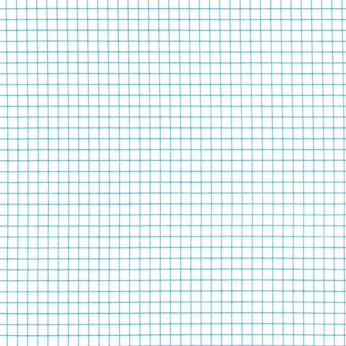 Tessuto popeline quadri blu