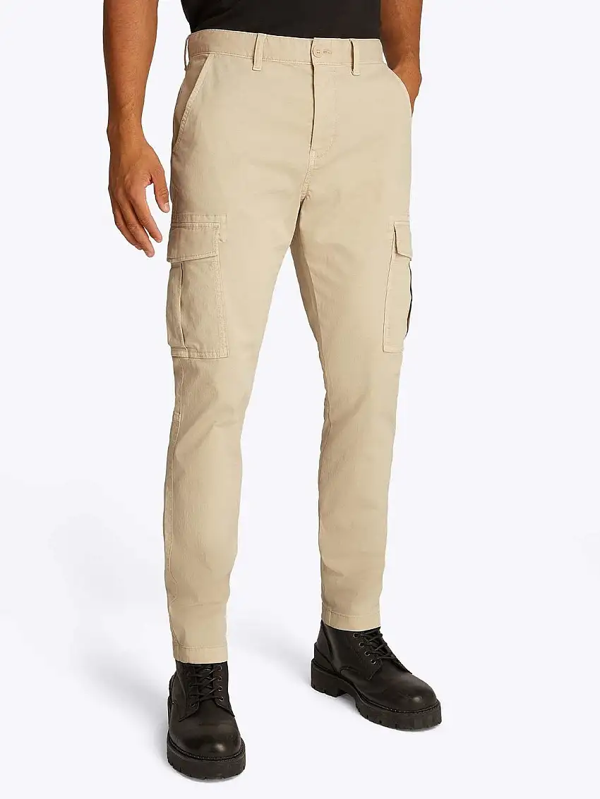 Tommy Hilfiger Men's Pants - Austin Cargo Pants - Beige