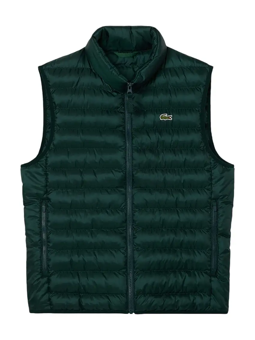 LACOSTE Men's Vest BH2886 YZP Green
