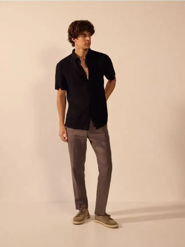 Espadrillas in camoscio Colore marrone