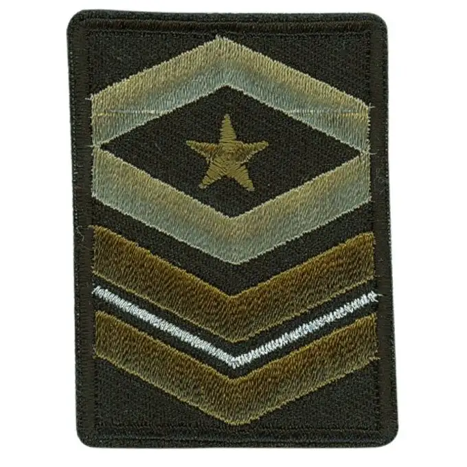 Ecusson termoadesivo militare verde