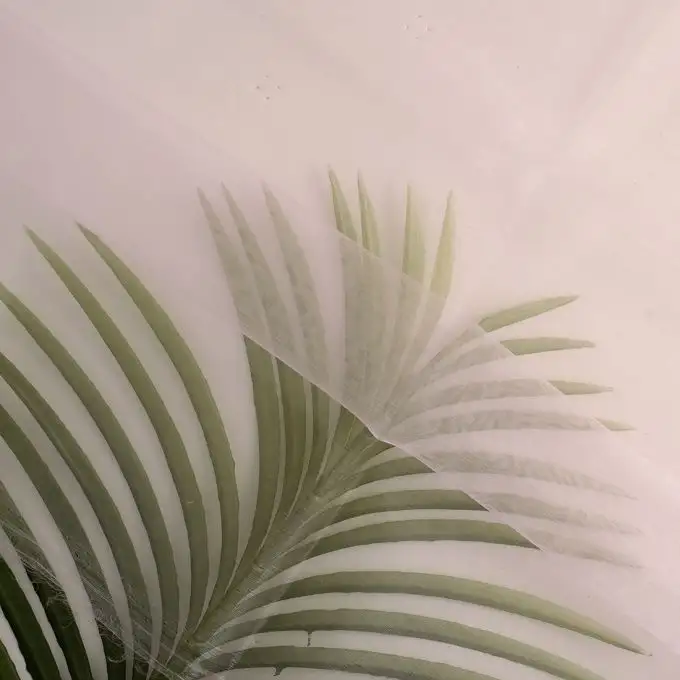 Tessuto organza liscio tinta unita rosa