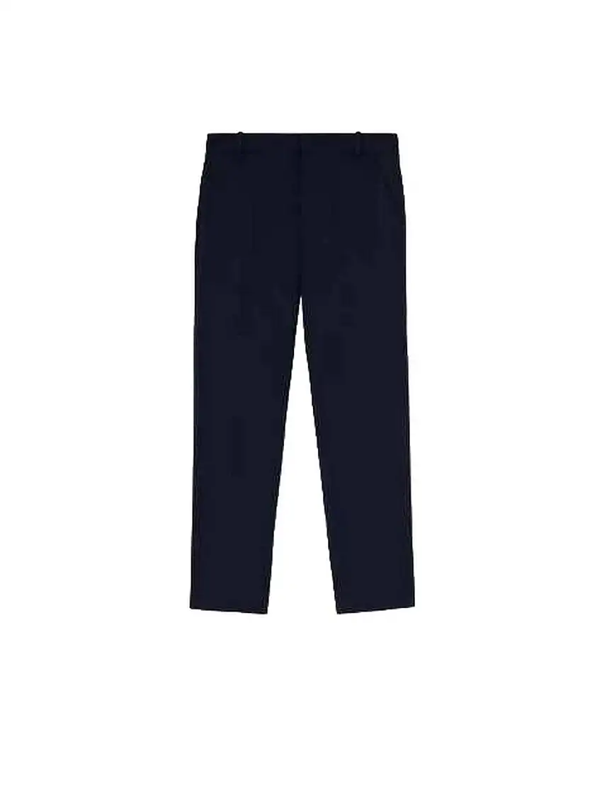 Pinko Women's Pants - Technical Fabric Cigarette Pants - Blue